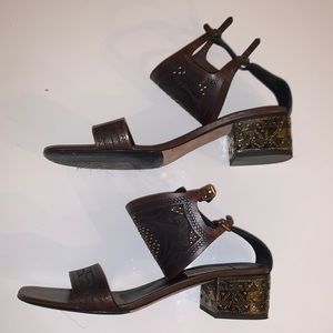 Valentino Sandals size 38 with Ankle Strap